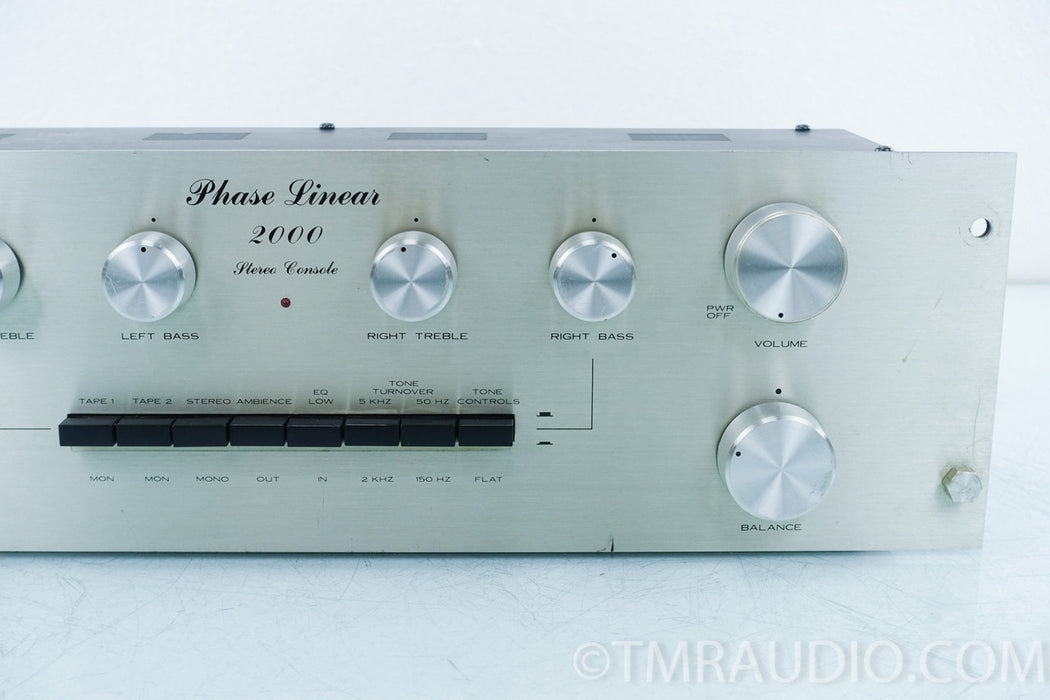 Phase Linear 2000 Vintage Preamplifier AS-IS (needs repair)