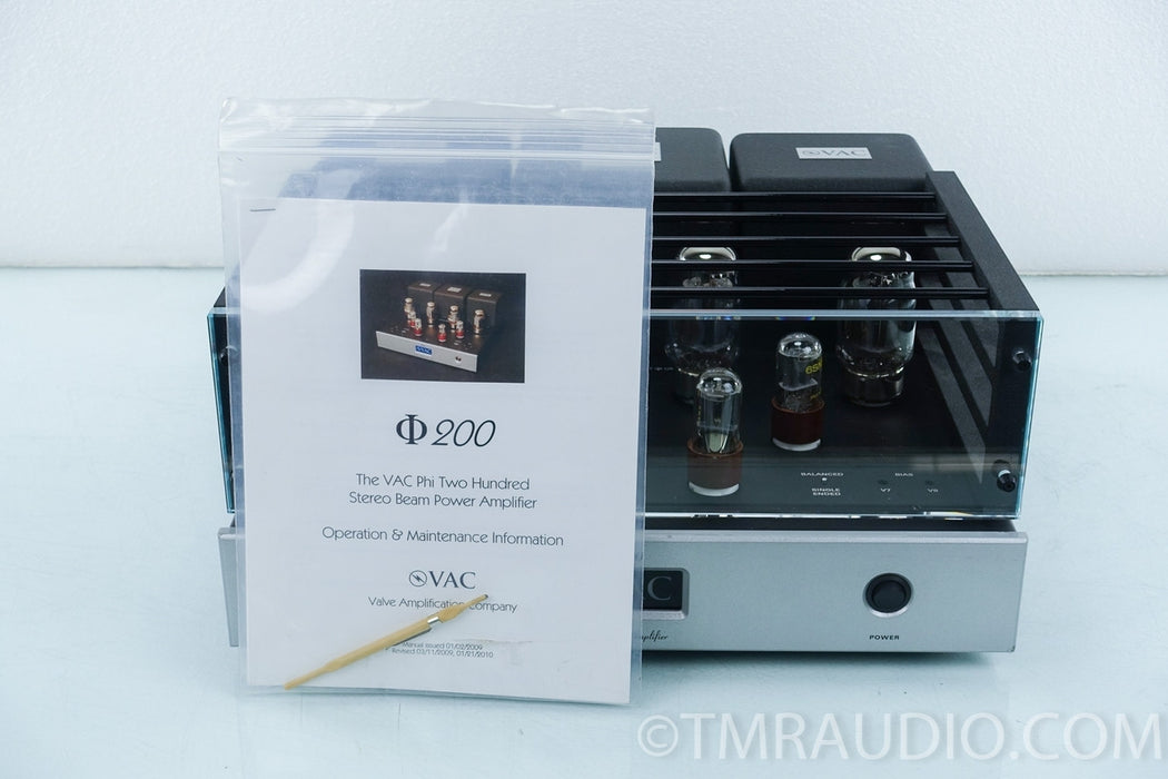 VAC Phi 200 Tube Power Amplifier