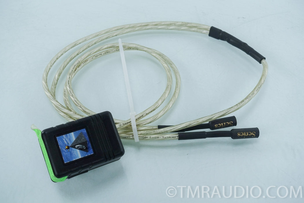One pair of Synergistic Research Alpha Sterling RCA Cables - 1 meter in length. This produ