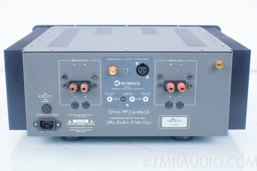 McCormack DNA-1 Silver Plus Mono Power Amplifier