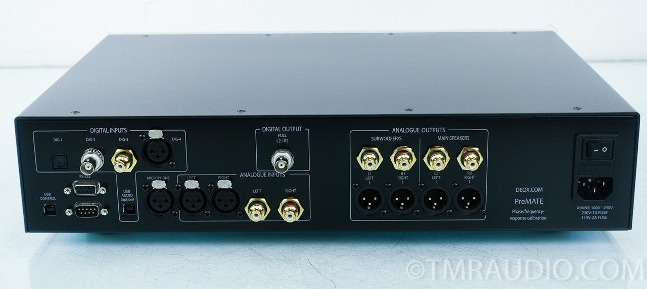 DEQ-X PreMATE DAC / Equalizer / Preamplifier / Processor