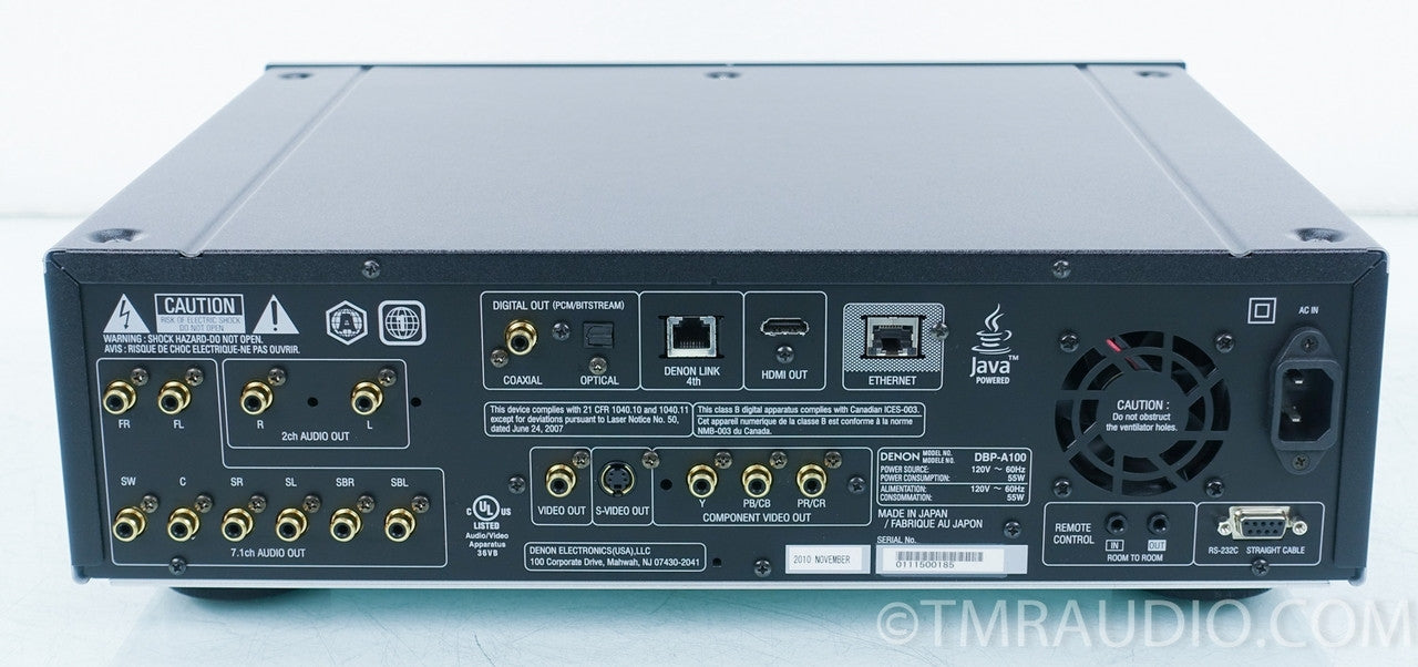 Denon DBP-A100 Blu-ray Disc Player