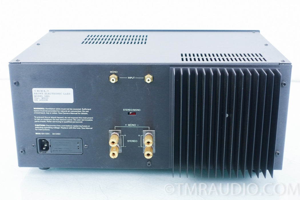 BEL 1001 mk iii Stereo Amplifier