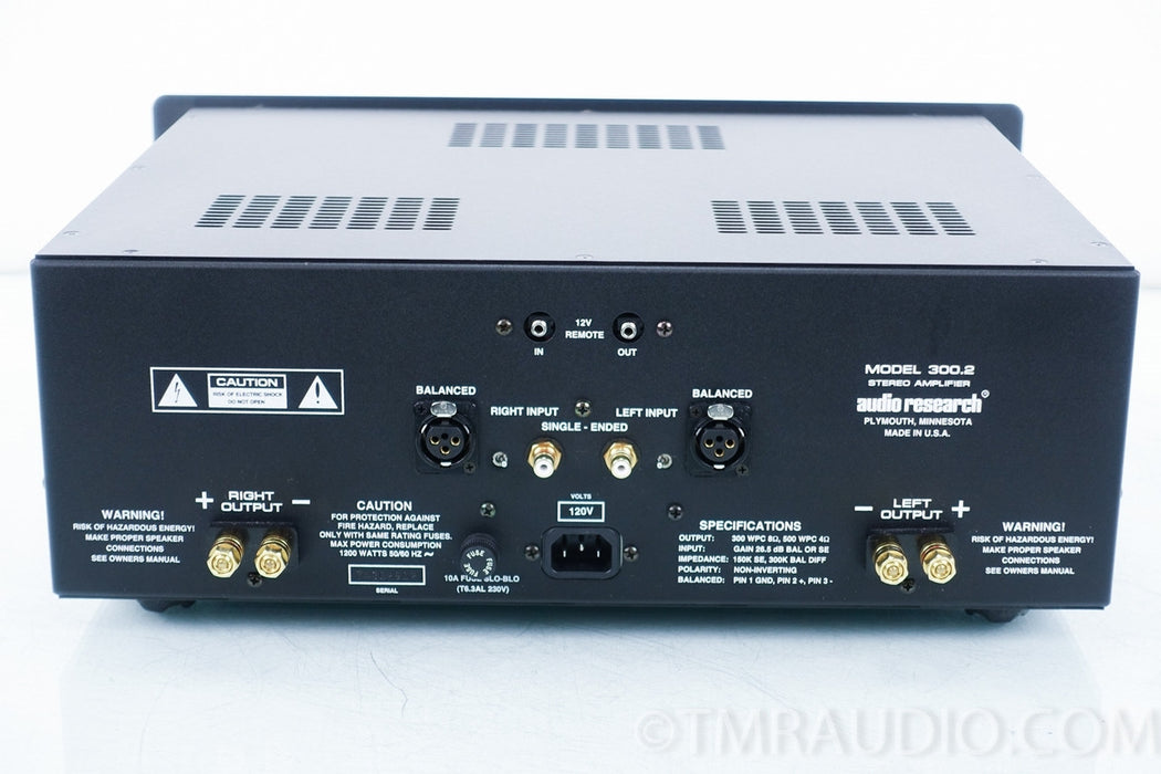Audio Research 300.2 Stereo Power Amplifier