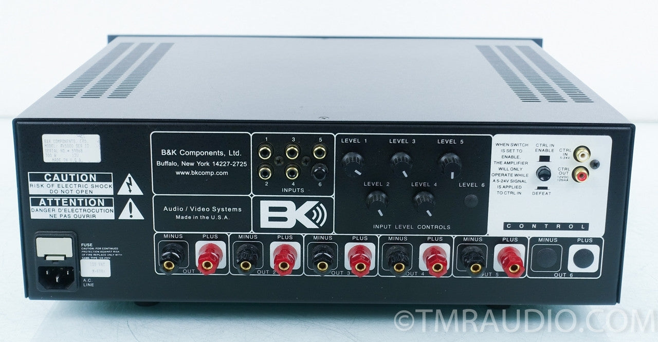 B&K AV5000 5 Channel Power Amplifier