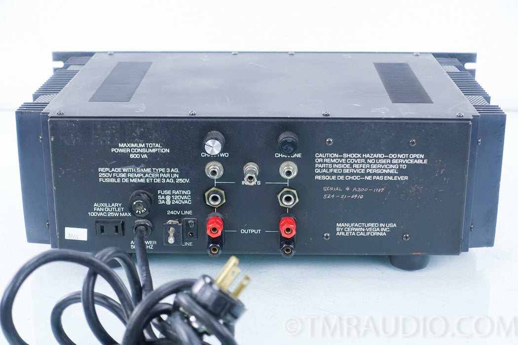 Cerwin Vega A-200 Power Amplifier