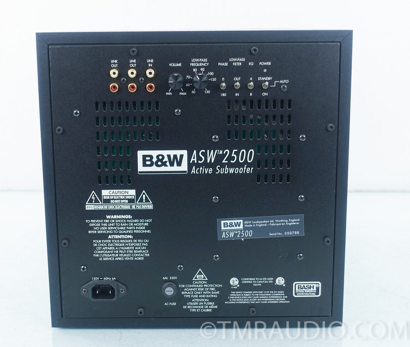 B&W ASW 2500 Powered Subwoofer