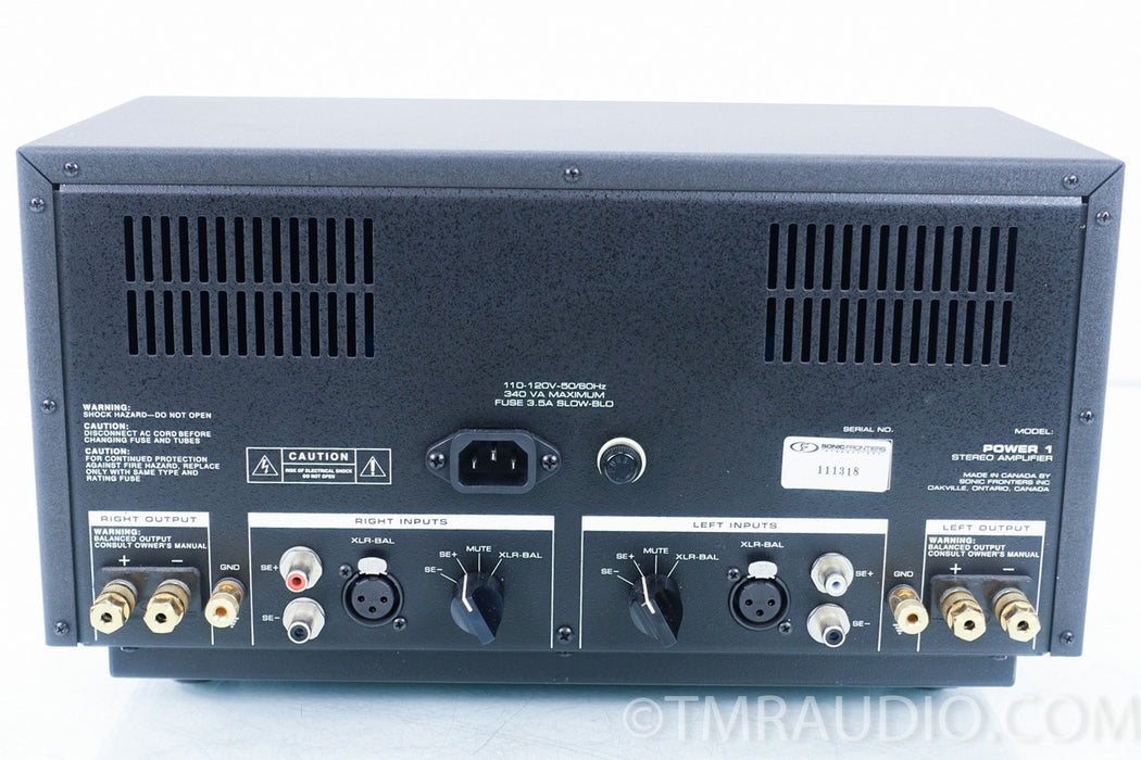Sonic Frontiers Power 1 Tube Amplifier