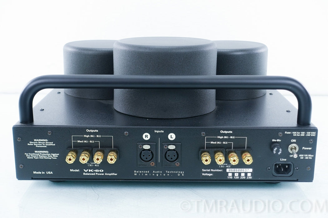 Balanced Audio Technology BAT VK-60 Tube Power Amplifier