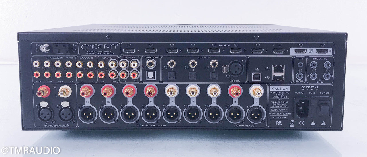 Emotiva XMC-1 Gen 2 7.1 Channel Home Theater Processor