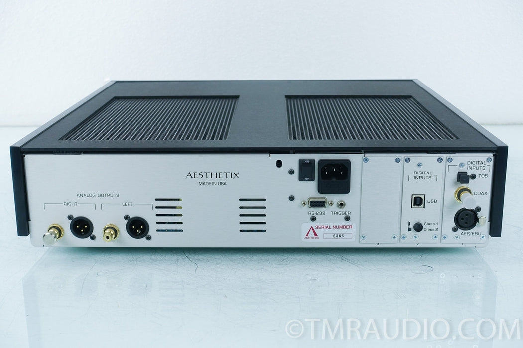 Aesthetix Romulus CD Player / DAC w/ Volume Control