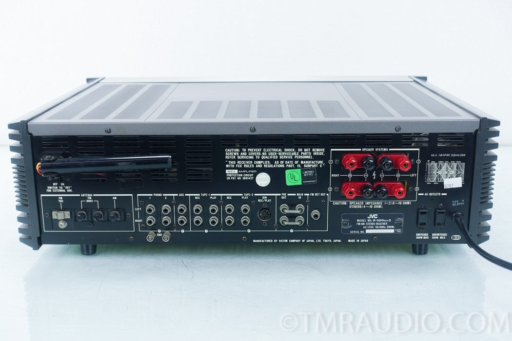 JVC JR-S600 Mark II Vintage Stereo Receiver