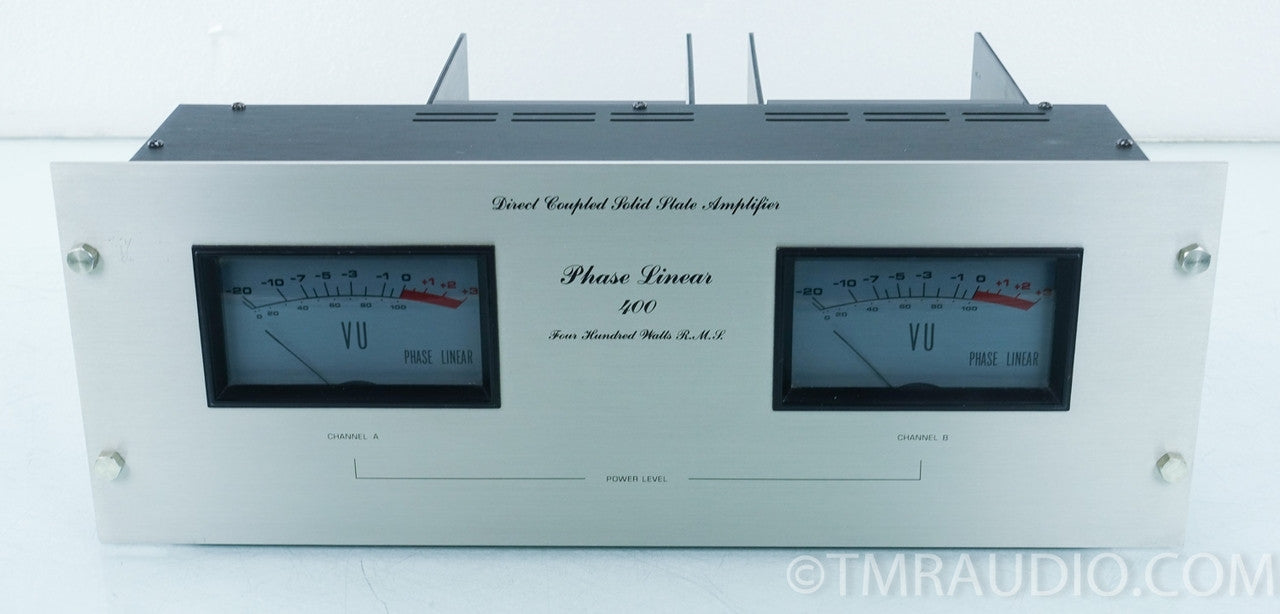 Phase Linear Model 400 Vintage Power Amplifier (time capsule)