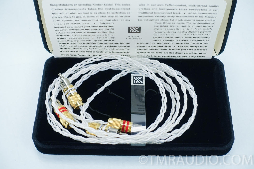 Kimber Kable KCAG Ultraplate RCA Cables