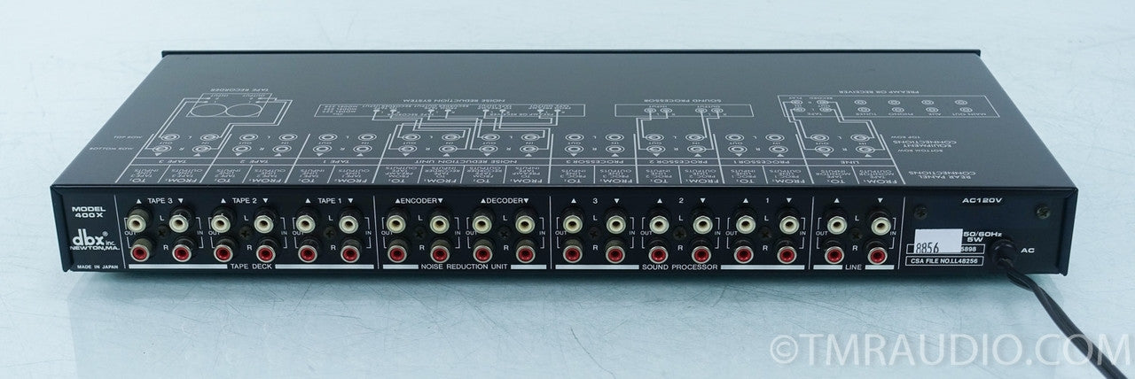 DBX 400x Program Route Selector