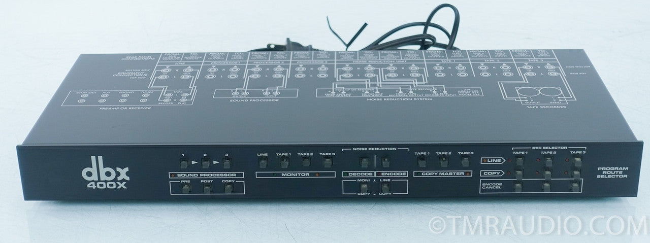 DBX 400x Program Route Selector