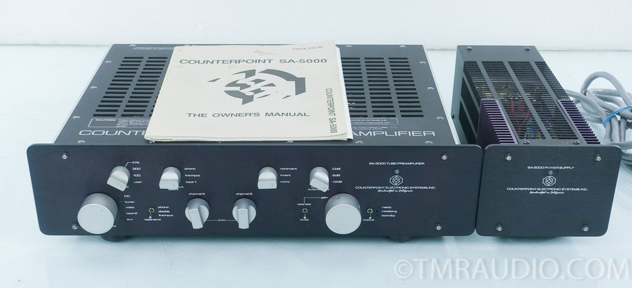 Counterpoint SA-5000 Tube Preamplifier / Heavily Upgraded