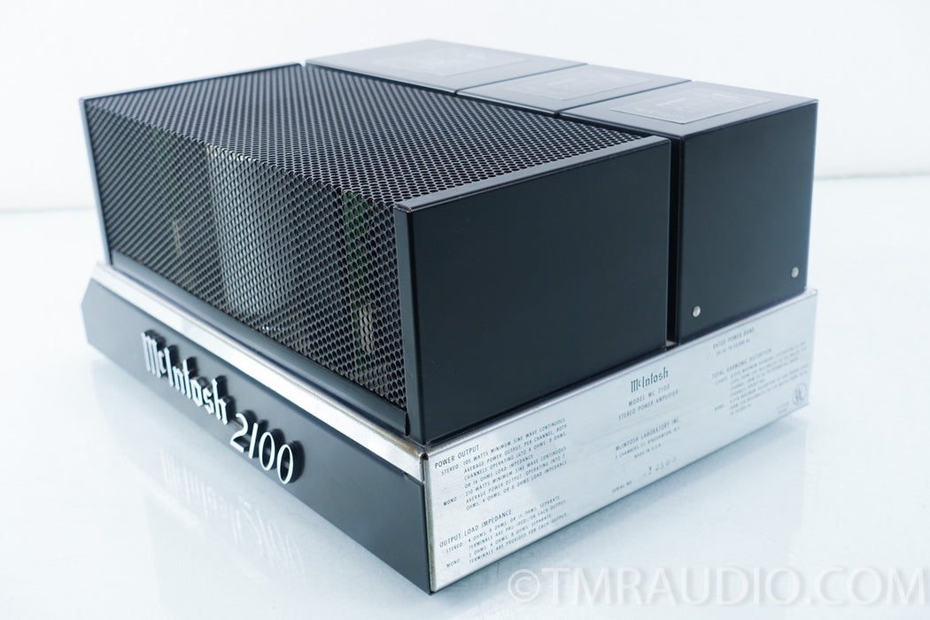 McIntosh MC 2100 Stereo Power Amplifier