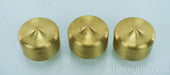 Mapleshade Triplepoints Brass Footers (Set of Three)