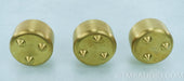 Mapleshade Triplepoints Brass Footers (Set of Three)