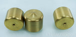 Mapleshade Threaded Heavyfoot v.3 Brass Feet (Set of 3) 2" h