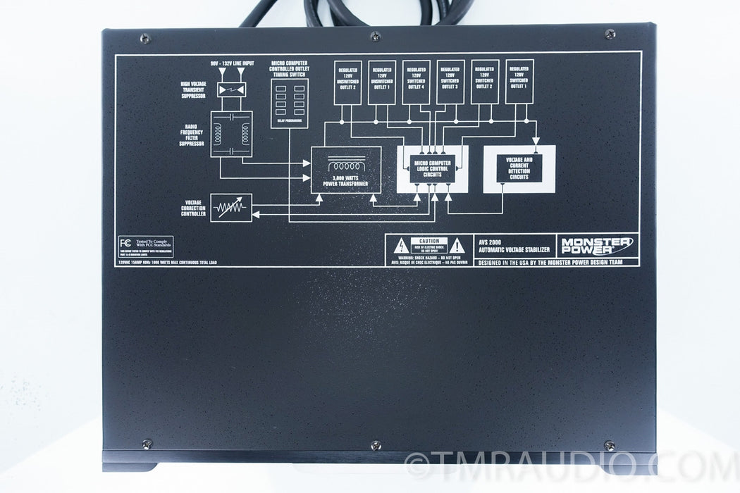 Monster AVS 2000 Line Conditioner AS-IS
