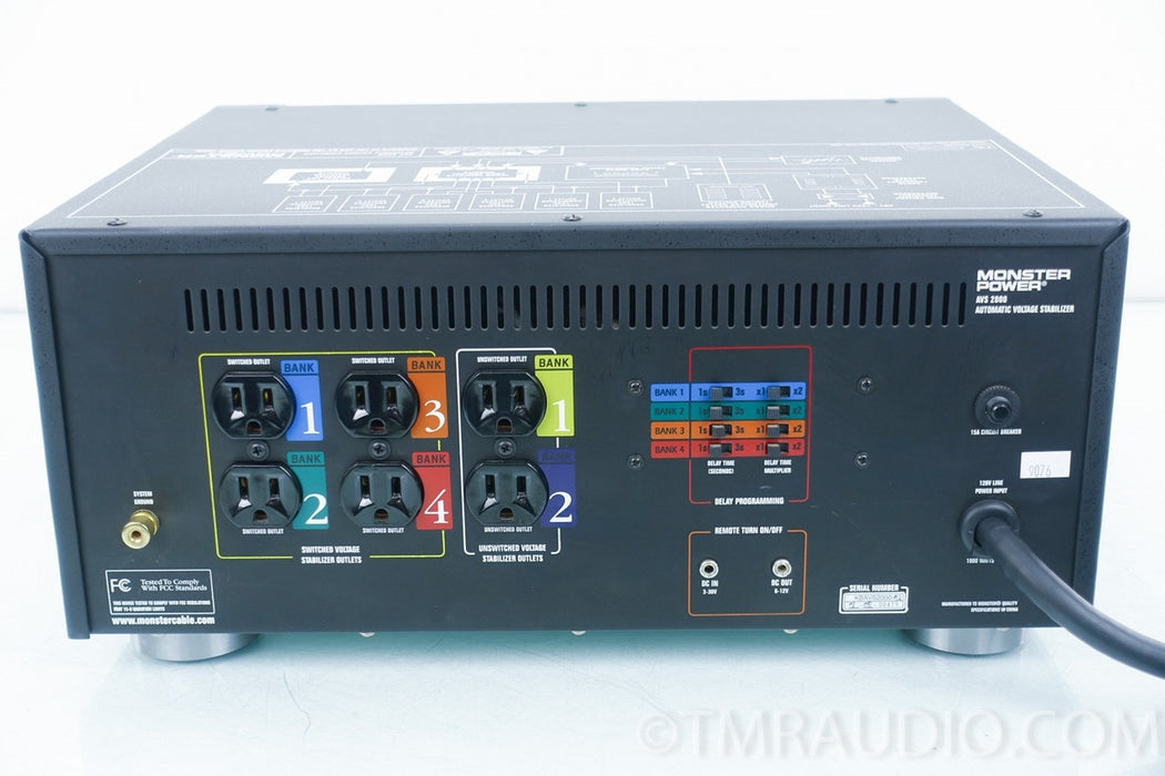 Monster AVS 2000 Line Conditioner AS-IS