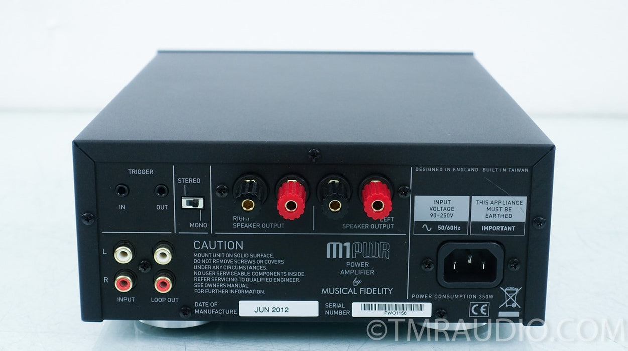 Musical Fidelity M1 Mono Power Amplifiers
