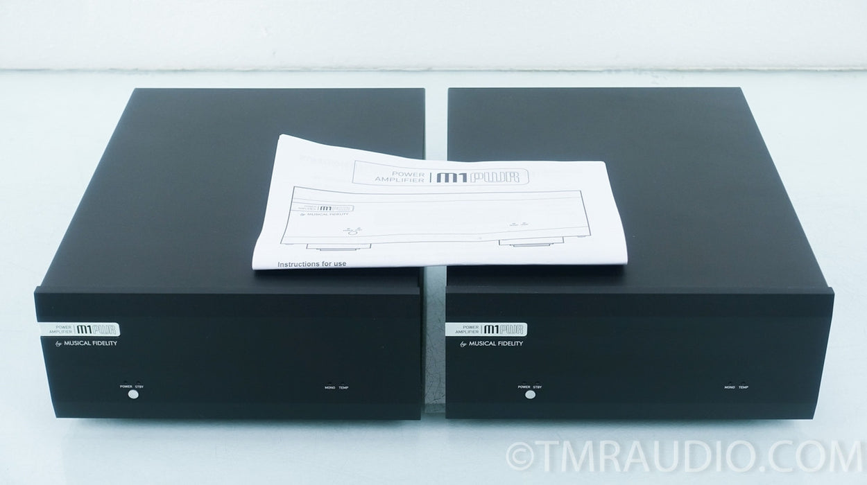 Musical Fidelity M1 Mono Power Amplifiers