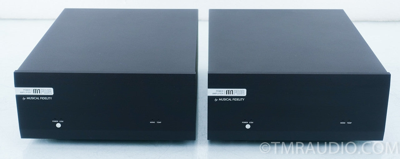 Musical Fidelity M1 Mono Power Amplifiers