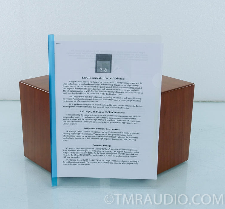ERA Design 3 Bookshelf Speakers
