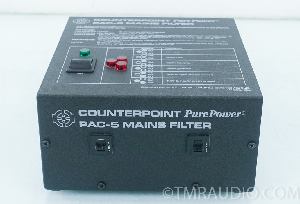 Counterpoint PAC-5 PurePower Mains Power Filter