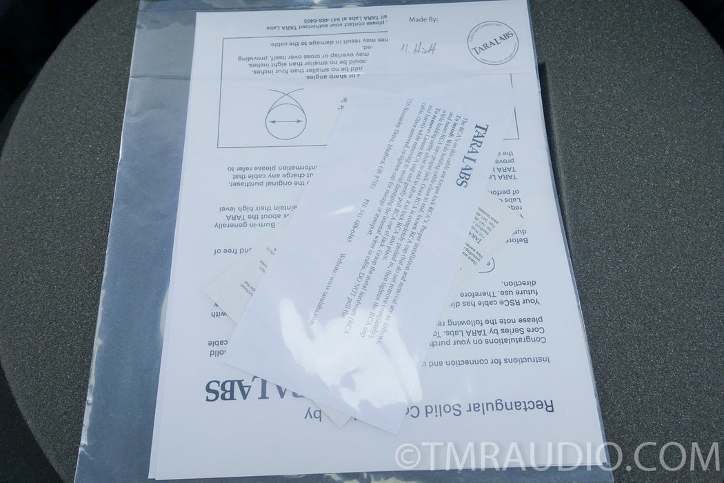 Tara Labs The Zero Evolution RCA Digital Cable