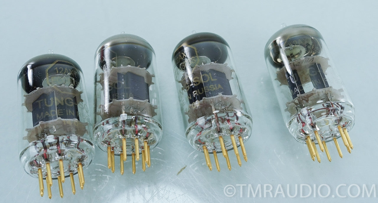 Tung-Sol 12AX7 Tubes Quad NEW
