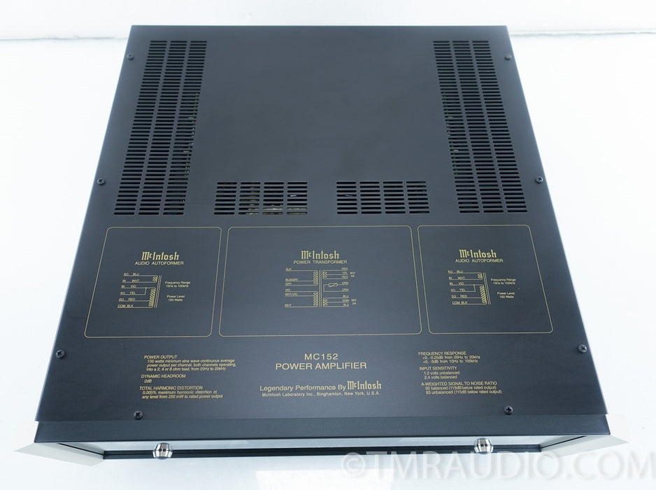 McIntosh MC152 Stereo Power Amplifier