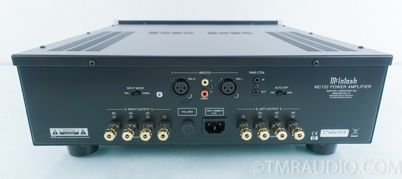 McIntosh MC152 Stereo Power Amplifier