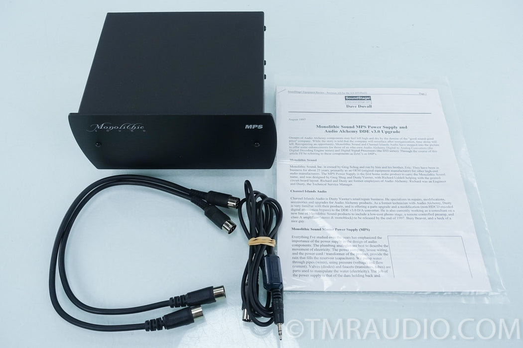Monolithic Sound MPS Power Supply