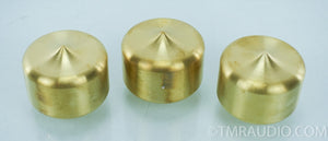 Mapleshade Triplepoints Brass Footers (Set of Three)