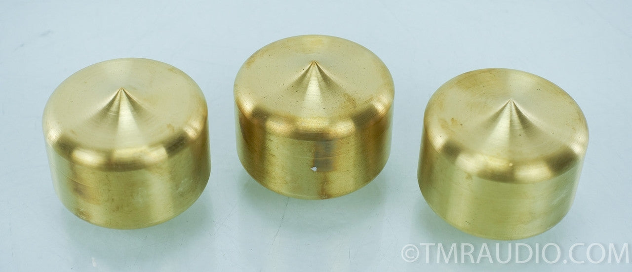Mapleshade Triplepoints Brass Footers (Set of Three)