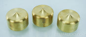 Mapleshade Triplepoints Brass Footers (Set of Three)