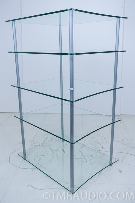 Quadraspire EVO 5 Level Glass Rack 1