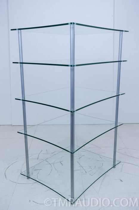 Quadraspire EVO 5 Level Glass Rack 1