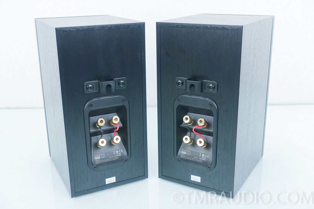 B&W 686 S2 Bookshelf Speakers