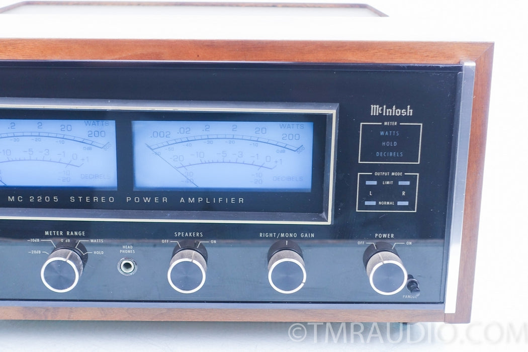 McIntosh MC2205 Power Amplifier