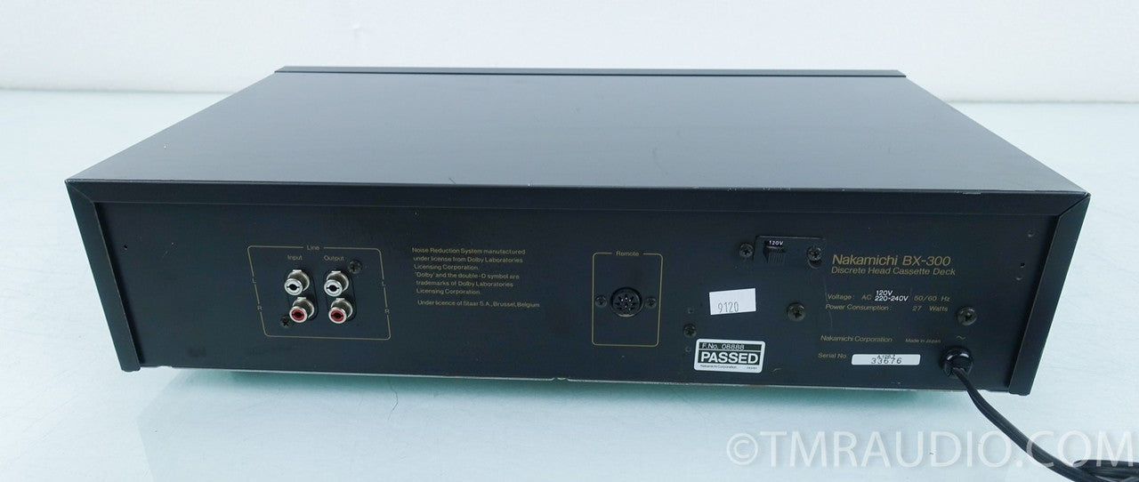 Nakamichi BX-300 3-head Cassette Deck