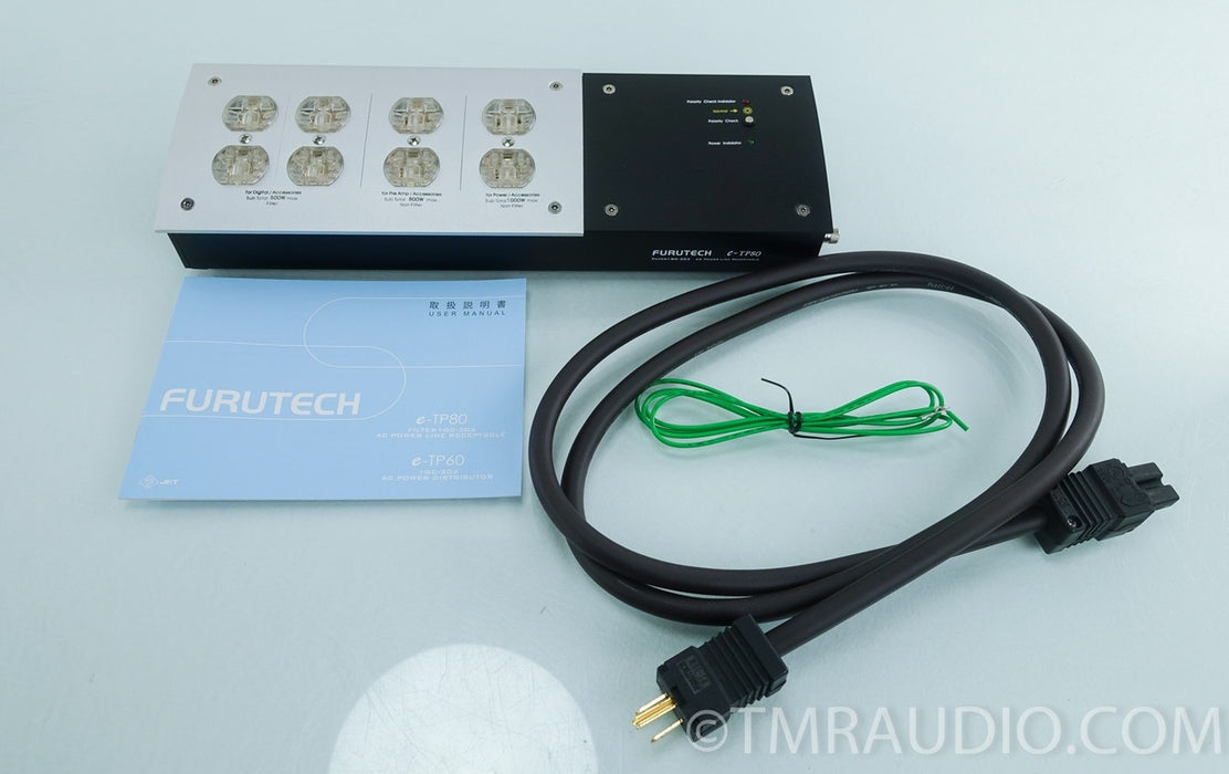 Furutech e-TP80 AC Unfiltered Power Distributor