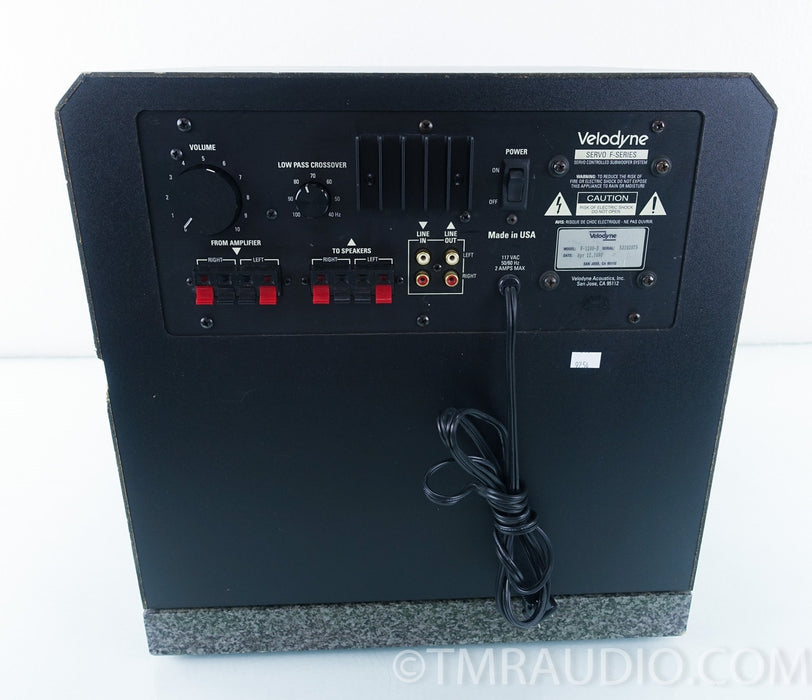 Velodyne F-1200 Powered Servo Subwoofer