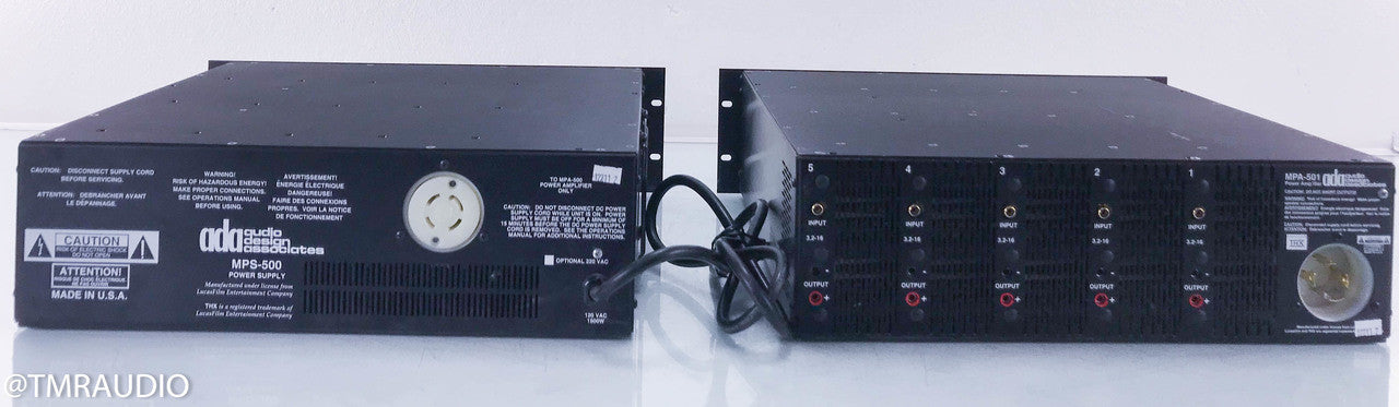 ADA MPA-501 5 Channel Power Amplifier w/ MPS-500 PSU
