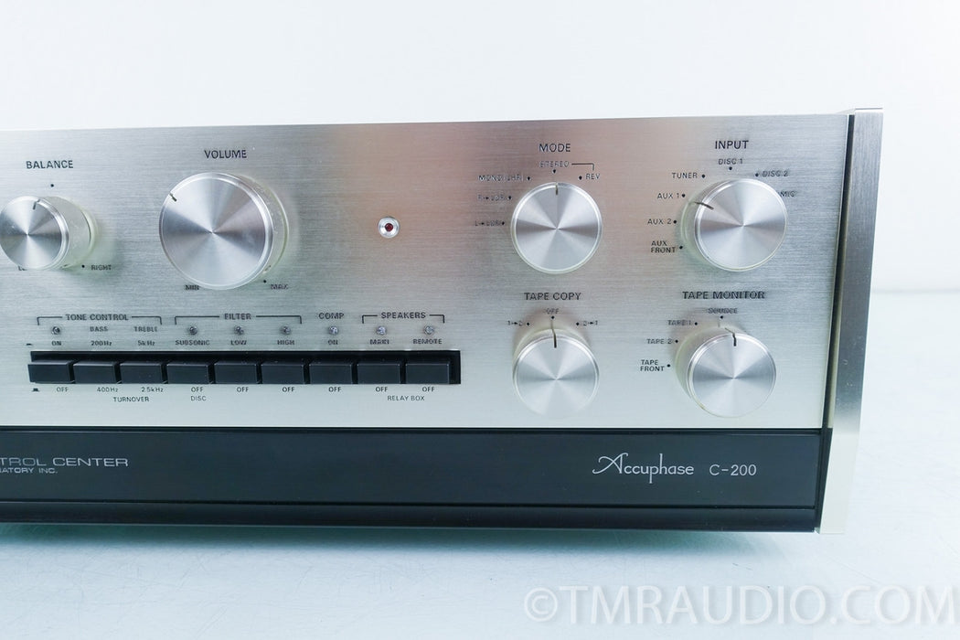 Accuphase C-200 Vintage Stereo Preamplifier