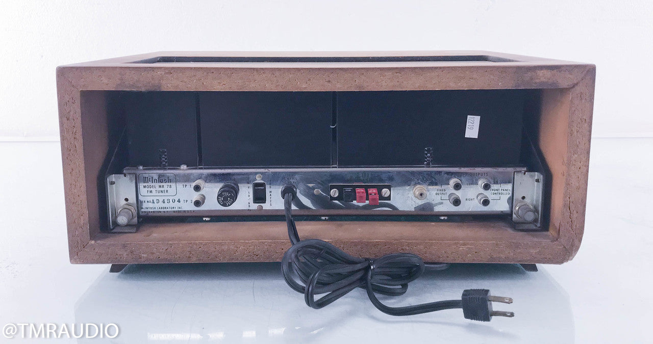 McIntosh MR78 Vintage FM Tuner
